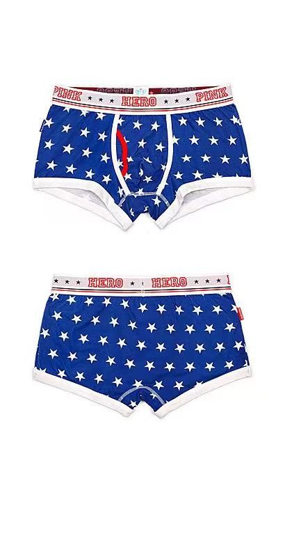 Boxers para hombre con estrellas y a rayas HP1254