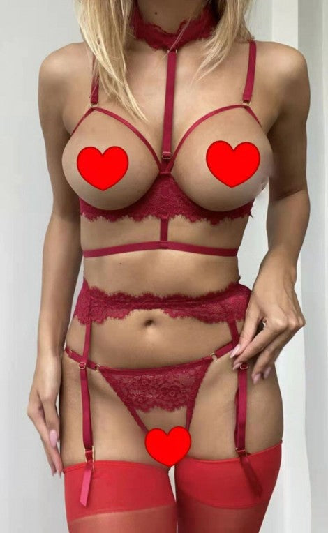 Conjunto sexy de 4 piezas